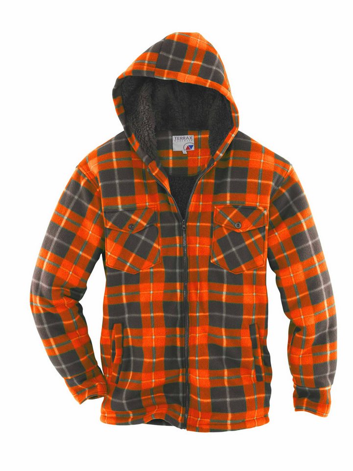 Terrax Workwear Thermohemd Thermohemd von Terrax mit Teddyfutter und Kapuze 10731 von Terrax Workwear