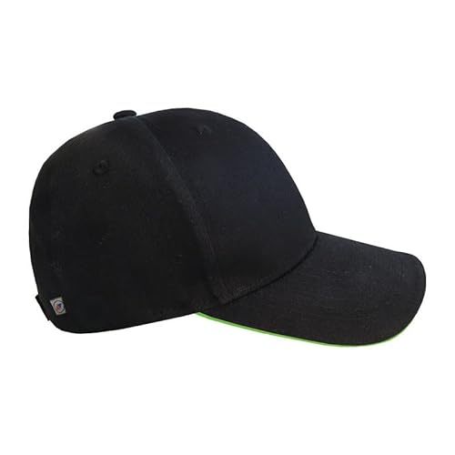 Cap Terrax Workwear univ.schwarz/limette 100%CO TERRAX von Terrax