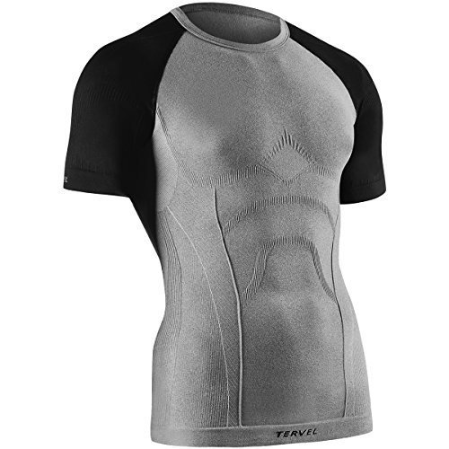 Tervel Comfortline Herren Hemd Kurzarm Melange/Schwarz Größe XL von Tervel