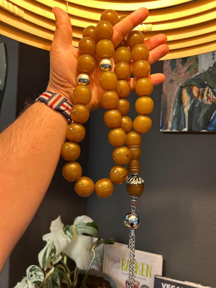 TesbihBid Schmuckset Gebetskette Tesbih Misbaha Tasbeeh Amber Prayerbeads Rosary Faturan 33 von TesbihBid