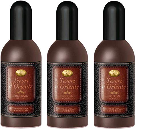 3x tesori d´Oriente LEGNO DI GUAJACO Edt Eau de toilette Parfum 100 ml spray von Tesori d'Oriente