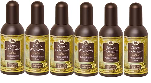 6x Tesori d Oriente Vaniglia & Zenzero Vanilla & Ginger Parfum 100ml EdT von Tesori d'Oriente
