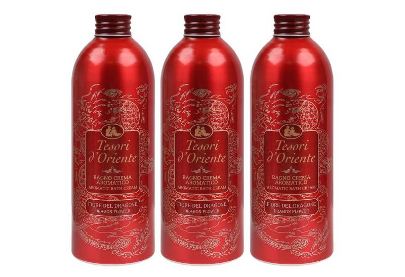 Tesori d´Oriente Badezusatz Tesori d'Oriente Fiore Del Dragone Badezusatz 500 ml x3 von Tesori d´Oriente
