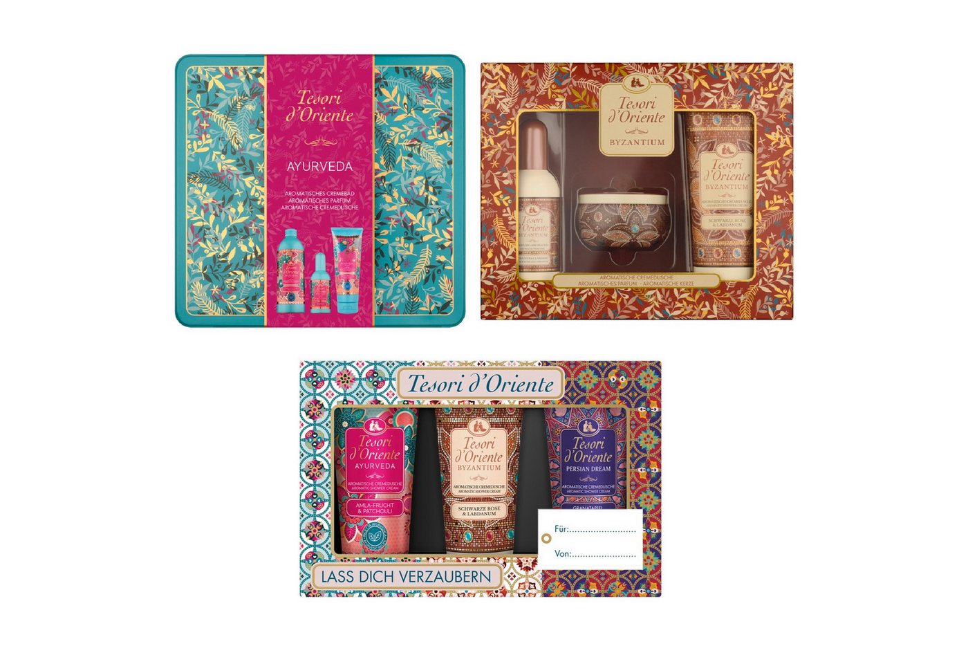 Tesori d´Oriente Duft-Set Wellness Ritual Set, Ayurveda Hammam Byzantium, Geschenksets von Tesori d´Oriente