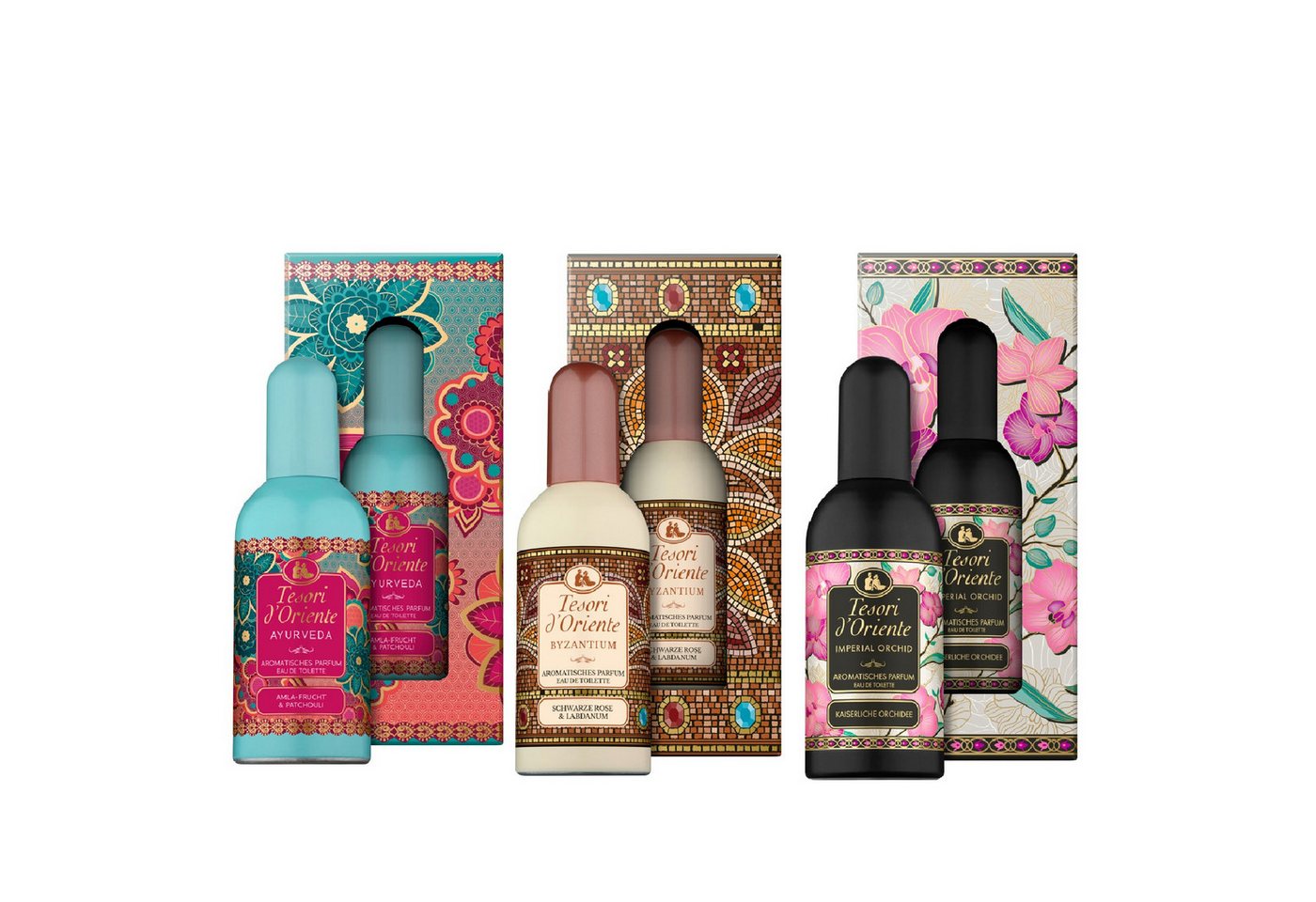 Tesori d´Oriente Eau de Toilette Eau de Toilette Set Ayurveda Byzantium Imperial Orchid je 100ml von Tesori d´Oriente