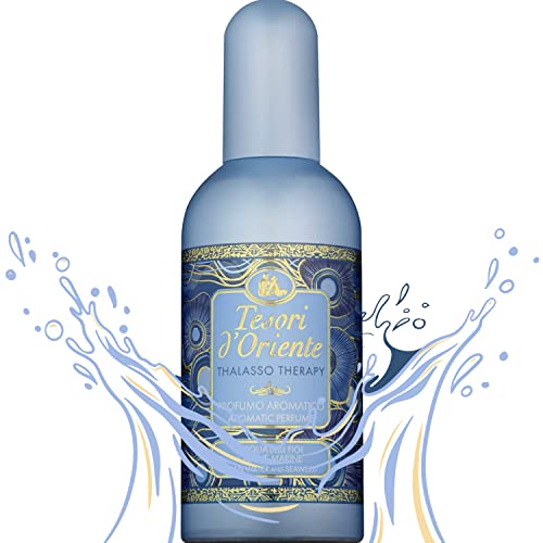 Tesori d'Oriente - Aromatischer Duft Thalasso Therapy, aus Meeresduft, Noten von Bergamotte, Lavendel, Patschuli und weißem Moschus, 100 ml von Tesori d'Oriente