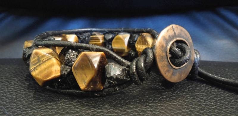 Auge Des Tigers - Wrap Herren Armband von Tesoribydmarie