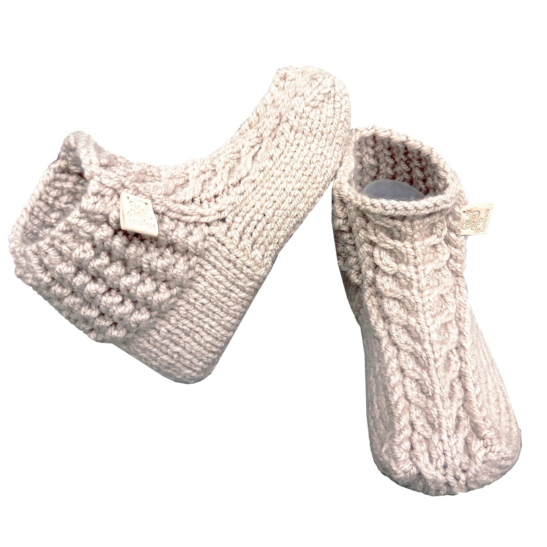Women's Chunky Wool Booties, Fireplace Cozy Socks, Warm Hand Knitting Socks , Winter Socks, Wool Crochet Boot Slippers With Braids, 35-42 Women's Chunky Wool Booties, Fireplace Cozy Socks, Warm Hand Knitting Socks , Winter Socks, Wool Crochet Boot Slippers With Braids, 35-42 von TessTaschen