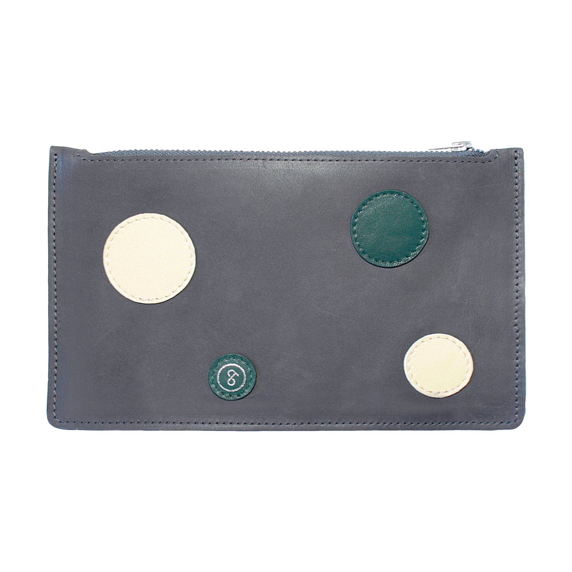 Ledertasche Dots Grau Ledertasche Dots Grau von TessaSwinkels