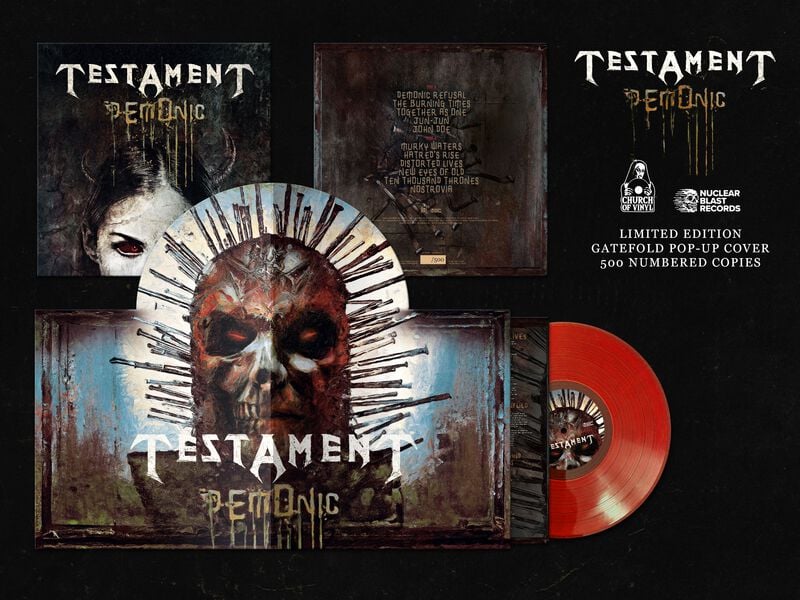 Testament Demonic LP multicolor von Testament