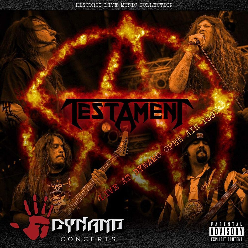 Testament Live at Dynamo Open Air 1997 CD multicolor von Testament