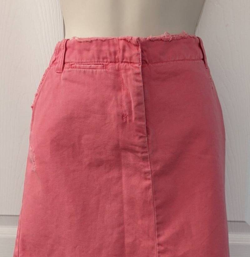 J Crew Distressed Vintage Barbie Pink Minirock Größe 41cm von TestedandTried