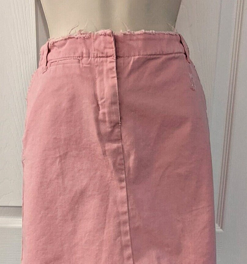 J Crew Pastel Pink Distressed Minirock Größe 41cm J Crew Pastel Pink Distressed Minirock Größe 41cm von TestedandTried