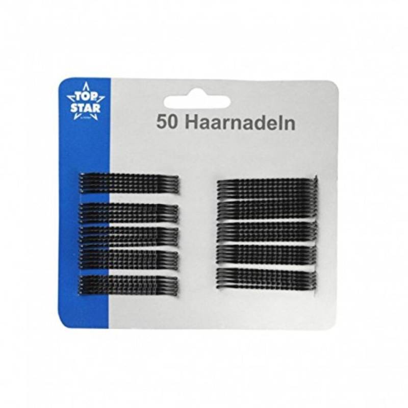 Testrut Haarnadeln Haarnadeln schwarz 50 Stck, 1-tlg. von Testrut