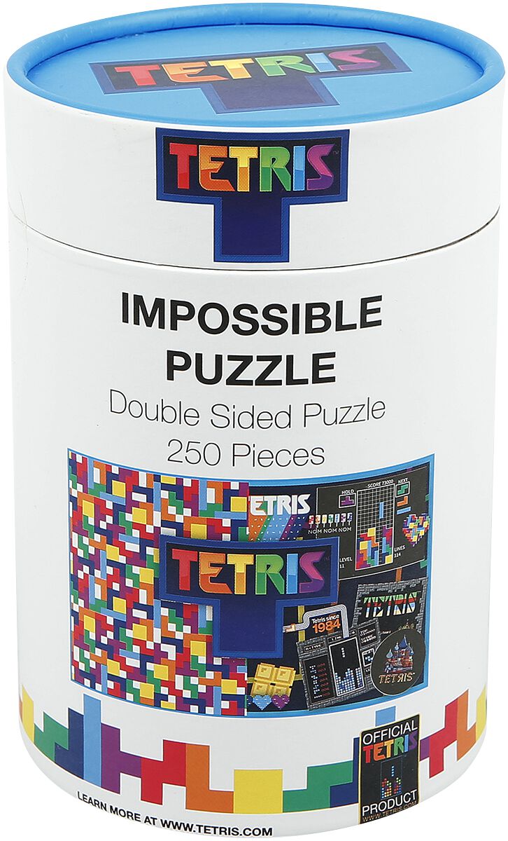Tetris Double Sided Puzzle Puzzle multicolor von Tetris