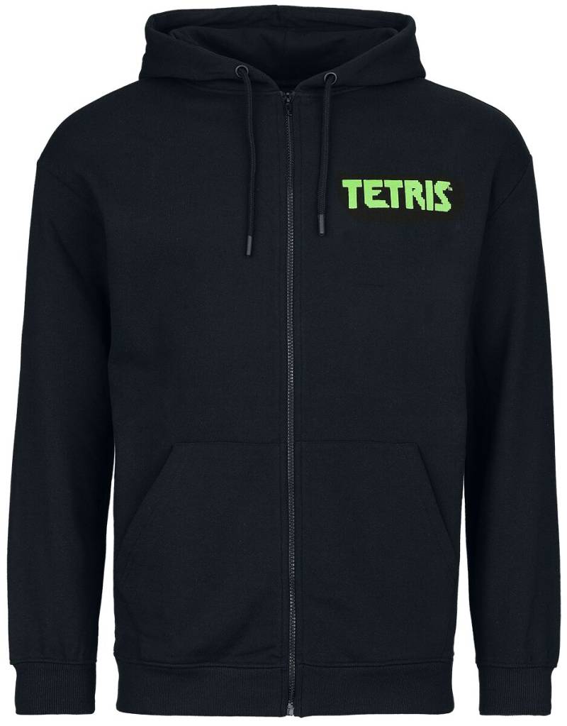 Tetris - Gaming Kapuzenjacke - Block Party - S bis XXL - für Männer - Größe XL - schwarz von Tetris