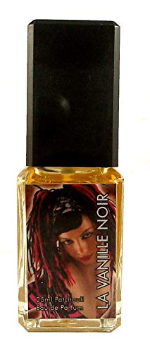 Original Teufelsküche Patchouli La Vanille Noir – Vintage-Patchouli küsst samtige Vanille, Eau de Parfum Damen, Gothic Parfum, 25 ml Spray, Gotik Patchouly von Teufelsküche