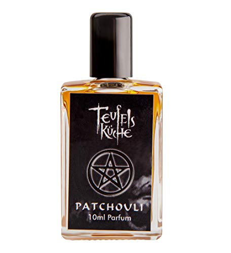 Teufelsküche Patchouli Natur, Parfum unisex, Gothic Parfum, Mini Flakon, 10ml Glasflakon, Gotik Patchouly von Teufelsküche