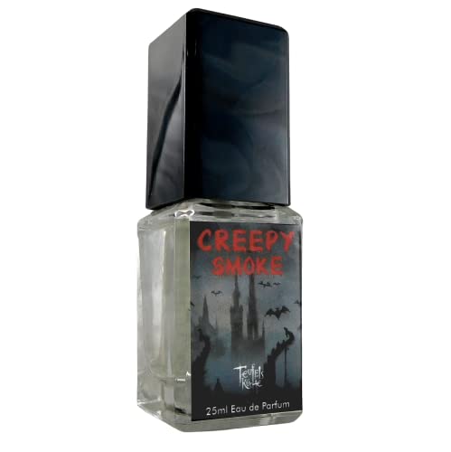 Teufelsküche Creepy Smoke, Eau de Parfum Vaporisateur/Spray, 25 ml Glasflakon, rauchiger Duft mit Vanille, Gothic von Teufelsküche