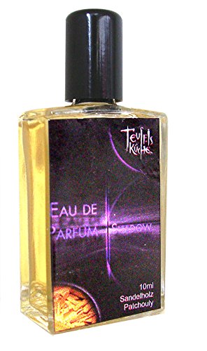 Teufelsküche Patchouli "Shadow", Patchouly mit Sandelholz, Eau de Parfum für Herren, Gothic Parfum, Mini Flakon, 10ml Glasflakon, Gotik Patchouly von Teufelsküche