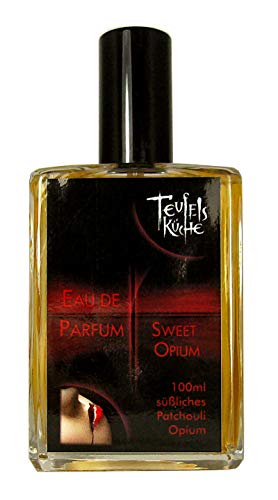 Teufelsküche Patchouli "Sweet Opium", Eau de Parfum für Herren, Gothic Parfum, Vaporisateur/Spray, 100 ml Glasflakon, Gotik Patchouly von Teufelsküche