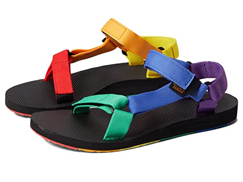 Teva Damen Universal Pride Sandalen, Regenbogen, Mehrfarbig, 42 EU von Teva