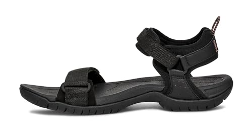 Teva Damen Aliciela Sandale, Schwarz, 42 EU von Teva