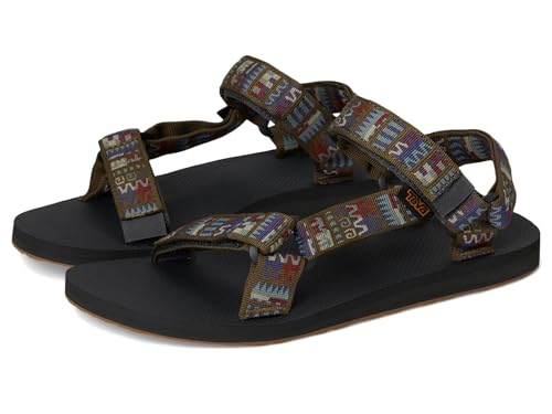 Teva Women's Midform Universal Sandal, Geo Mashup Olive, 43 EU von Teva