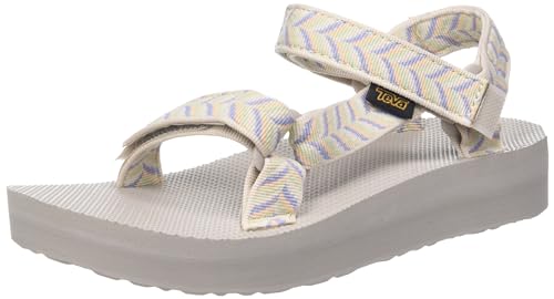 Teva Damen Midform Universal Sandale, Geometrische Retro-Birke, 38 EU von Teva