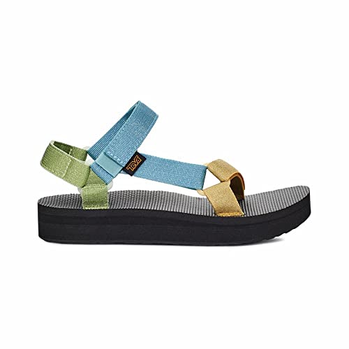 Teva Damen Midform Universal Sandale, Metallic Blue Multi, 39 EU von Teva