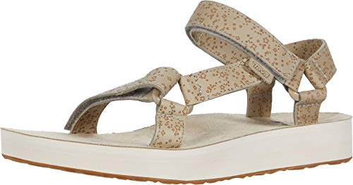 Teva Damen Midform Universal Star Womens Slingback Sandalen, Beige (Plaza Taupe Pltp) von Teva