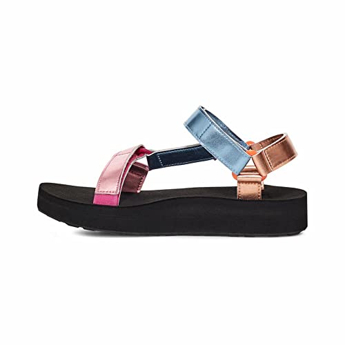 Teva Damen Midform Universalschimmer Sandale, Pink Multi, 36 EU von Teva