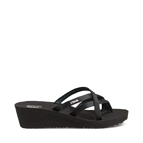 Teva Damen Mush Mandalyn Ola 2 Flip-Flop Sandale, Schwarz, 41 EU von Teva