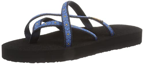 Teva Damen Olowahu Sandale, Flower Loom Marineblau, 37 EU von Teva