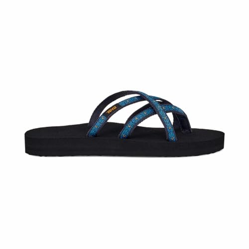 Teva Damen Olowahu Sandale, Flower Loom Navy, 37 EU von Teva
