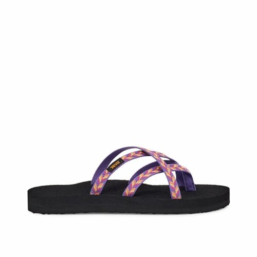 Teva Damen Olowahu Sandale, Retro Geometric Pink, 36 EU von Teva