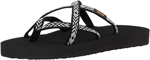 Teva Damen Olowahu W's Zehentrenner, Schwarz (Himalaya Black 803), 36 EU von Teva