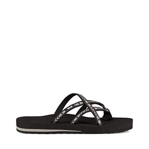 Teva Damen Olowahu W's Zehentrenner, Schwarz (Himalaya Black 803), 38 EU von Teva