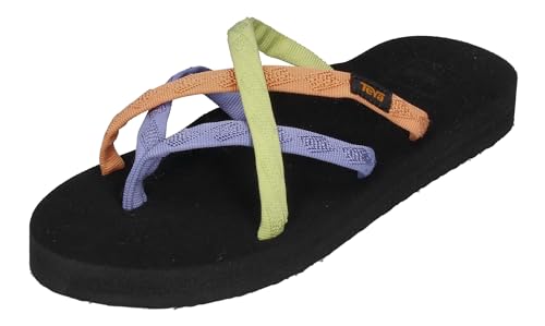 Teva Damen Olowahu Womens Flipflop, Mixed B Wind Multi, 38 EU von Teva