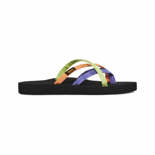 Teva Damen Olowahu Flipflop, Mixed B Wind Multi, 40 EU von Teva