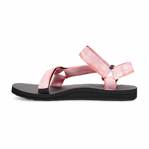 Teva Damen Original Universal Batikfärbung Sandale, Rosa-Sorbet Pink, 37 EU von Teva