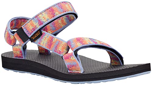 Teva Damen Original Universal Sandale, Iridescence Mandarine Multi, 43 EU von Teva