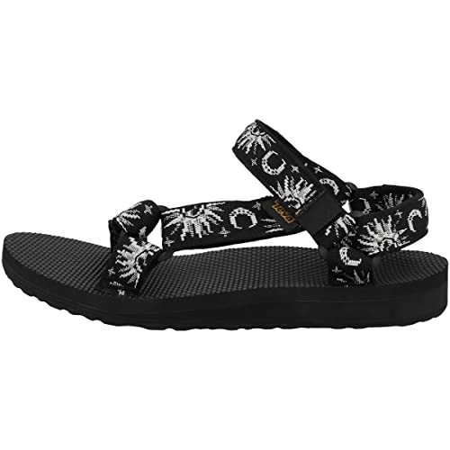 Teva Damen Original Universal Sandale, Sonne und Mond schwarz/weiß, 36 EU von Teva