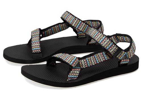 Teva Damen Original Universal Sandale, Dot Matrix Black Multi, 38 EU von Teva