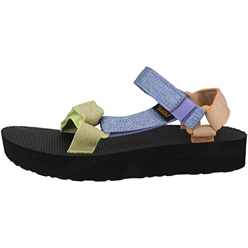 Teva Damen Mittelform Universal Sandals, Metallic Lilac Multi, 38 EU von Teva