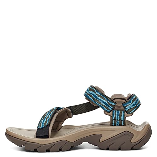 Teva Damen Terra Fi 5 Universal Sportsandale, Foggy Mountain Blue/Green, 38 EU von Teva