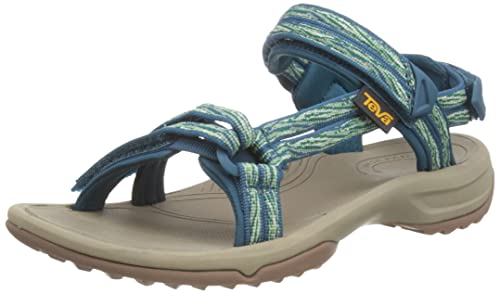 Teva Damen Terra Fi Lite Womens Sandale, Waves Cadmium Green, 36 EU von Teva