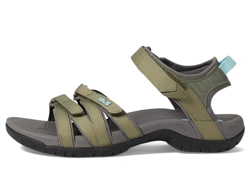 Teva Damen Tirra Sportsandale, Burnt Olive, 39 EU von Teva