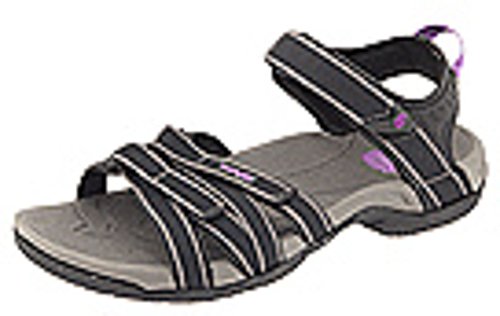 Teva Damen Tirra Womens Sport- & Outdoor Sandalen, Schwarz (Black/Grey 912), 40 EU von Teva