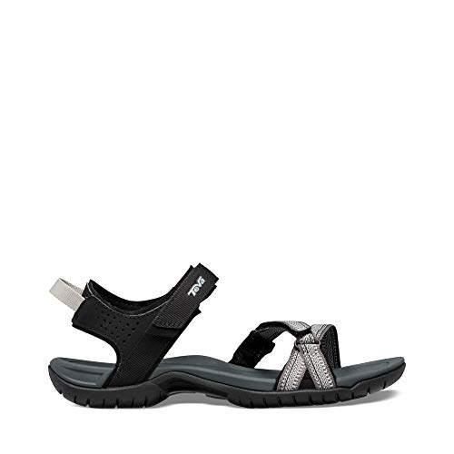 Teva Damen Verra Sandalen, Schwarz (Antiguous Black Multi Abml), 41 EU von Teva